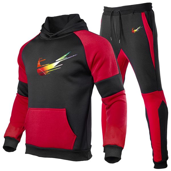 Hot New Mens Designer Tracksuits Suéter Dunks Sweater Terno Roupas Jaqueta Hoodies Calças Marca Basquete Sportswear Masculino e Feminino Terno de Basquete Tamanho S-3XL