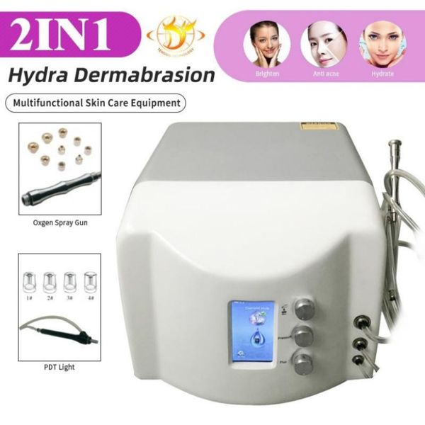 2 em 1 cristal Microdermabrasion e Diamond Peeling Machines Power Peel para Fa 425