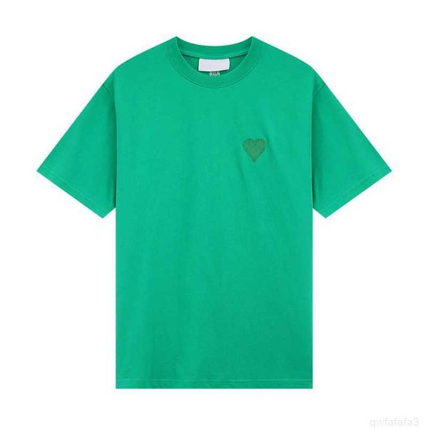 Jogar Marca Homens Camisetas Mais Novo Mens Mulheres Designer de Luxo Camiseta Moda Masculina Casual Camiseta Homem Roupas Pequeno Coração Vermelho Chuan Kubao Ling Polo Quku PMLF