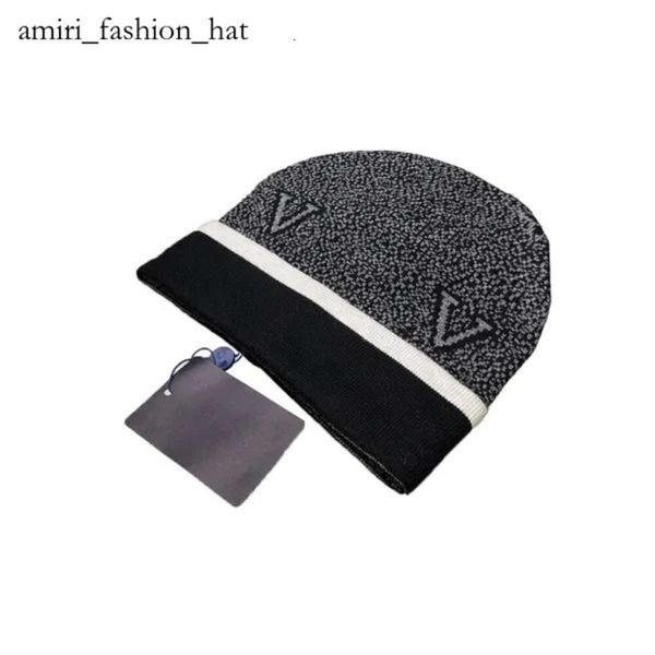 Moda Tendência Marca Homens Designers Bonnet Inverno Luxo Louiseities Beanie Viutonities Chapéus De Lã De Malha Designer Plus Velvet Cap Grosso Winters White Fox Hat 9614