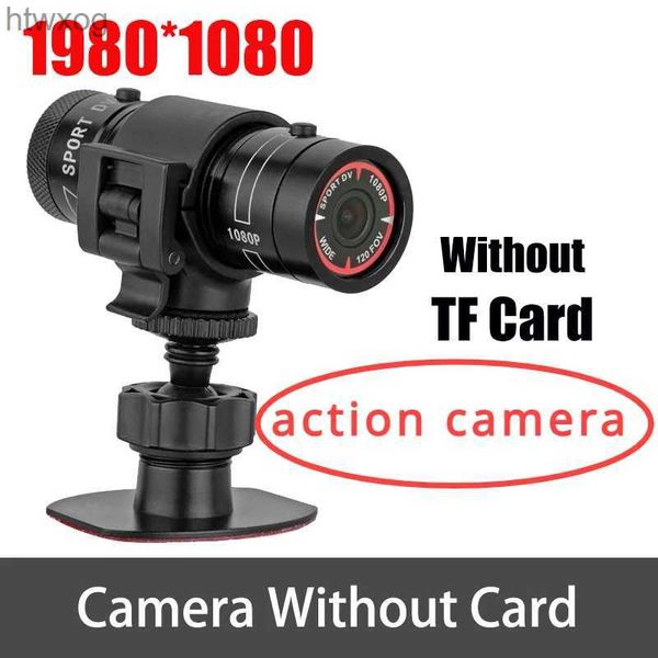 Spor Aksiyon Video Kameralar F9 Spor Kamera HD 1080p Bike Motosiklet Kask Kamera Açık Acay Action DV Video DVR Ses Kaydedici Dash Cam Araba Bisiklet YQ240119