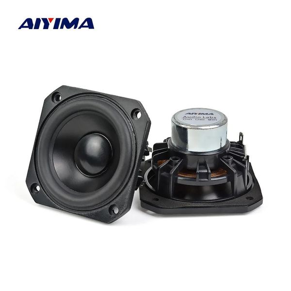 Altoparlanti AIYIMA 2 pezzi altoparlanti audio portatili full range da 3 pollici Altavoces 4 Ohm 25W altoparlante Hifi Altavoz fai da te per il sistema audio home theater