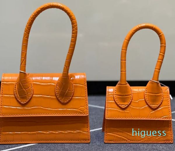 2024 nova bolsa de crocodilo mini designer bolsa feminina crossbody bolsa de ombro alça superior mão batom jantar de alta qualidade couro ouro fivela de ferragem alça longa