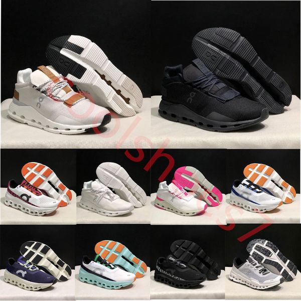 2024 Cloudmonster Scarpe da corsa Uomo Donna Cloud Monster nuvole Eclipse Turmeric Iron Hay Lumos All Black Trainer Sneaker nuvola nova su nuvole donna Taglia 36-45