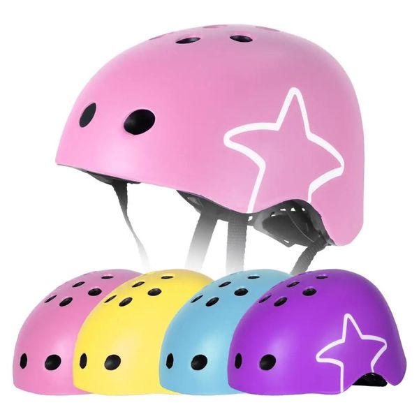 Capacetes 36 anos crianças capacete bicicleta ultraleve equipamento de proteção das crianças meninas ciclismo equitação capacete crianças bicicleta casco ciclismo boné