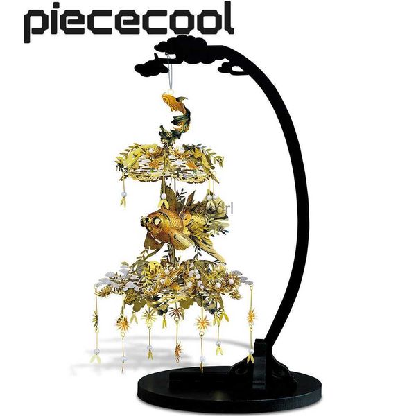 Strumenti artigianali Piececool Puzzle 3D in metallo - Set autunnale assemblare puzzle giocattolo Kit di costruzione di modelli Regali di Natale e compleanno per adulti YQ240119