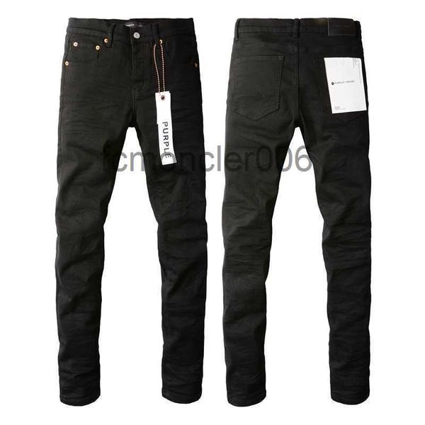 Purple Brand Jeans American High Street Schwarz Plissee Basic22q8 ZREO