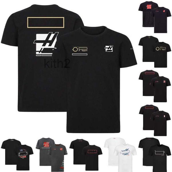 T-shirt F1 estiva Formula 1 Racing Fans Jersey Team maniche corte comoda oversize Car Sport VCES VCES