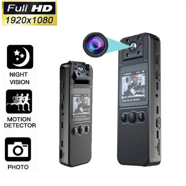 Videocamere per azioni sportive Mini videocamera HD 1080P con clip posteriore registratore per visione notturna bicicletta moto sportiva DV YQ240119