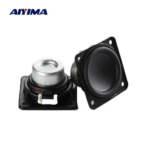Lautsprecher AIYIMA 2Pcs 2 Zoll Full Range Audio Lautsprecher 52mm 4 Ohm 10W Hifi Stereo Lautsprecher DIY Bluetooth Verstärker Lautsprecher Stereo Sound