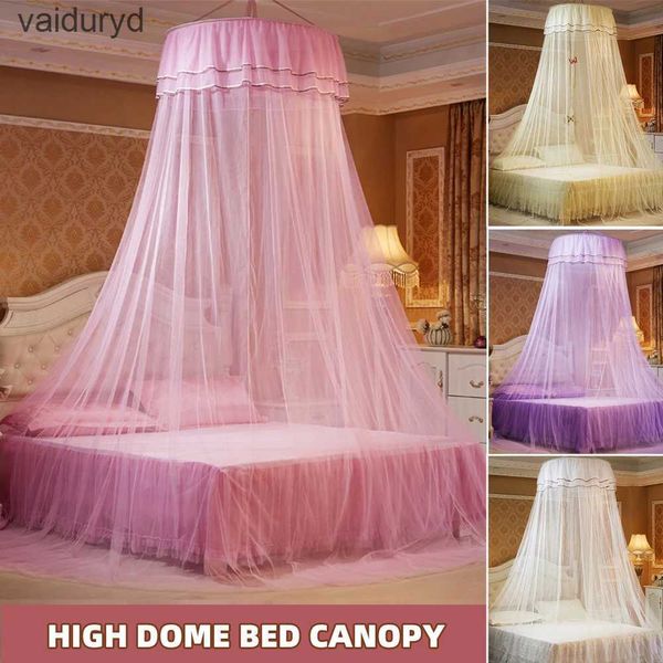 Mosquiteiro pendurado dossel para decoração de quarto de crianças cortina de cama para berçário rede antimosquito de luxo com borboleta sem estrelas fluorescentes