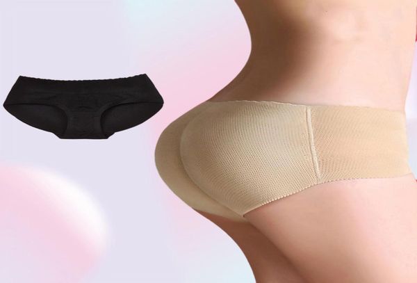 Mulheres acolchoadas shaper push up calças bunda hip realçador bunda levantador falso hip shapewear cuecas nádegas shapers3031126