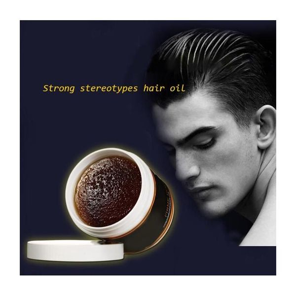 Pomate Cere Suavecito Pomata Stile forte Ripristina scheletro Capelli lisci Olio Cera Fango per uomo Prodotti per la consegna a goccia Cura Styling A Dhah3