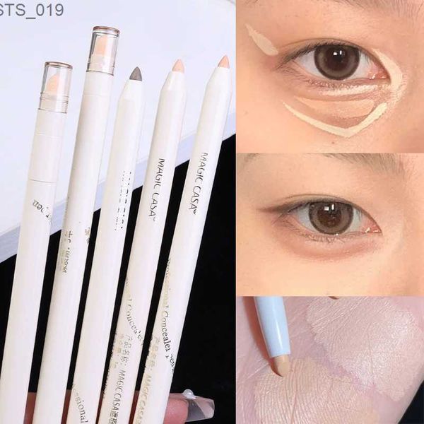 Stylo correcteur imperméable pour cicatrices d'acné, couverture complète, cercles foncés, ridules, durable, contour du visage, ombre, maquillage pour le visage