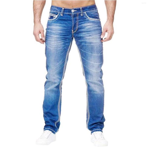 Jeans masculinos 2024 esportes bolso roupas de trabalho casual solto shorts jogging cordão loja oficial ropa hombre