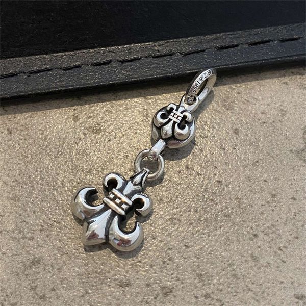 2024 Designer Brand Croce CH Collana per le donne Cromi Argento sterling S925 Fiore Barca Ancora Ciondolo Mens Maglione Catene Cuore Classico Gioielli Neckchain S0N3