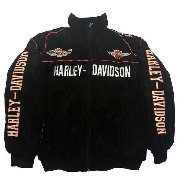 Jacken Herrenjacke Rennanzug F1 Retro American Motorrad Radfahren Baseball Outdoor Baumwolle Herbst 8S70