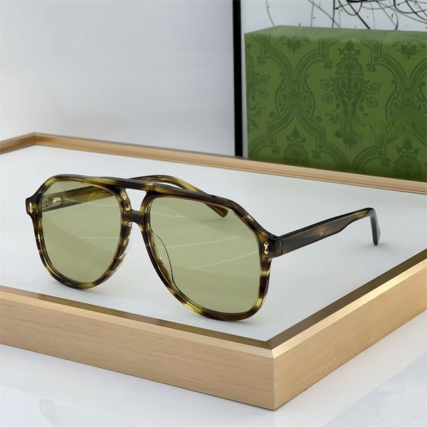 Mais recentes óculos de sol de luxo para homens Vintagepop artesanal modelo high end G1042S TAMANHO 58 14 145 Estilo retrô mulher óculos de sol atacado com estojo de designer