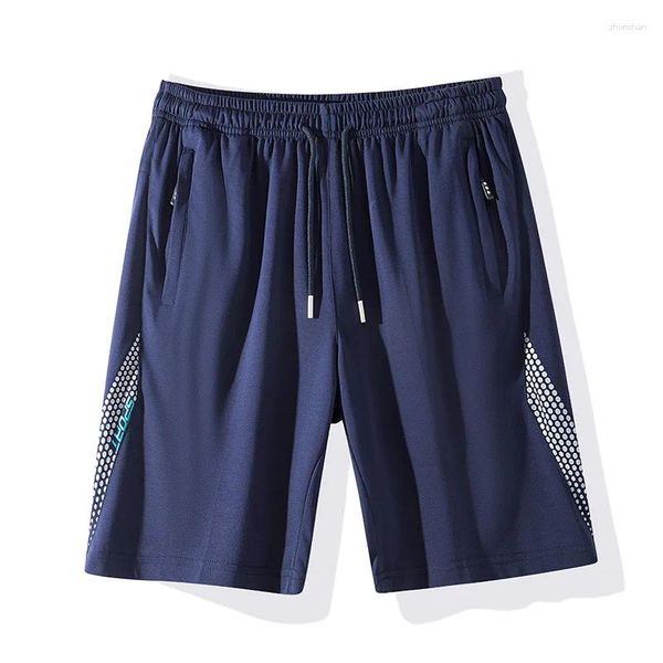 Shorts masculinos chegada verão moda solta versátil respirável casual capris super grande e fino plus size L-7XL 8xl 9xl