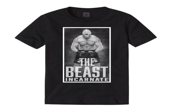 Sommer T Shirt Herren und Frauen Brock Lesnar The Beast Incarnate Portraitquot TShirt Übergroße Harajuku Kinder Kleidung 2207069564453