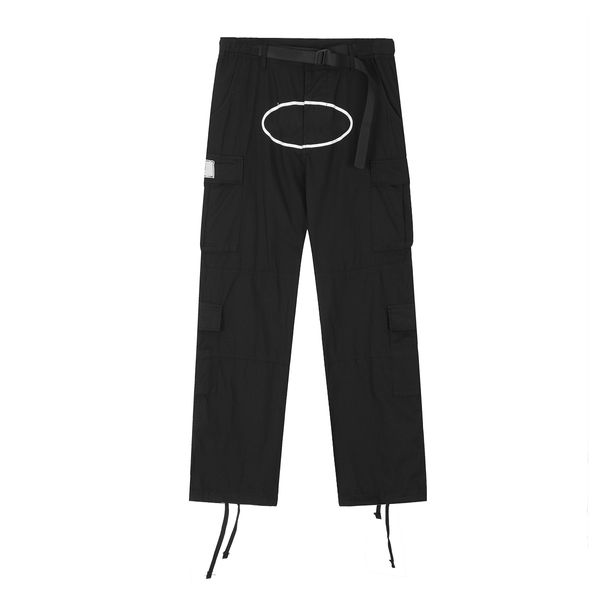 Mens Cargo Calças Homem Designer Sweatpant Calças Calças de Trabalho High Street Hip Hop Casual Oversized Solto Macacão Reto Jogger Corteizd Shorts A1DE