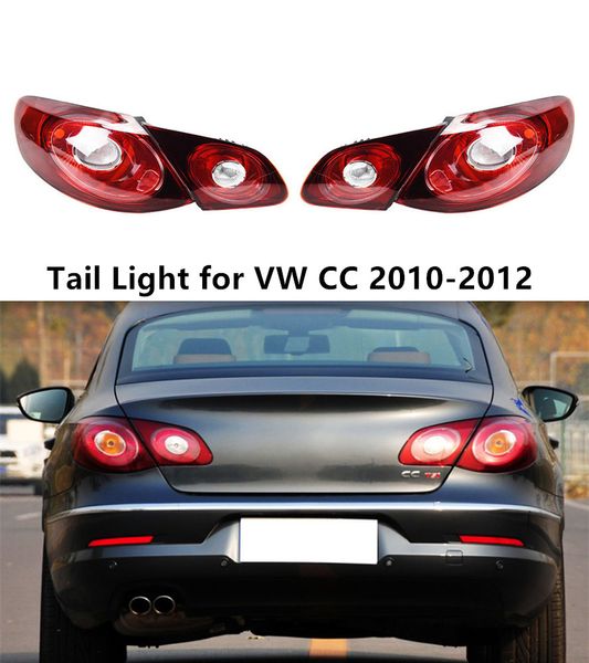 Freno posteriore Fendinebbia Fanale posteriore per VW CC Fanale posteriore a LED 2010-2012 Indicatore di direzione dinamico Accessori auto