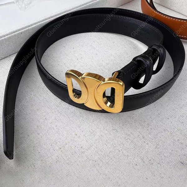 Cintura in pelle di design nero marrone chiaro Donna Fibbia in argento oro lucido Nuovi arrivi Cinturones Para Hombre Cinture moda donna