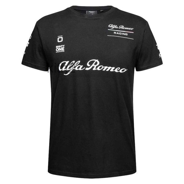 T-shirt da uomo e da donna F1 Sport estremi Off-road Moto Appassionati di moto Alfa Romeo Team Formula One Racing Suit EPD1