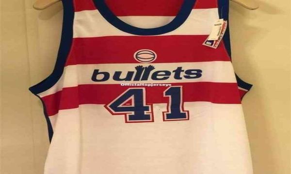 Wes Unseld 41 Sewn Bullets 197778 Mn Buy One Get One Herren Weste Größe Xs6xl Genähte Basketball-Trikots Weste Shirt8116248