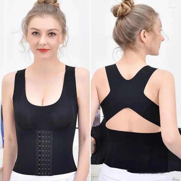 Kamaruk tankları Kadınların Zayıflama Korse Tank Top Yastıklı Yıkılmış Push CamiSole Dahili Sütyen Gövde Şeytan Kami Yelek Gömlek Çamaşırı Altında