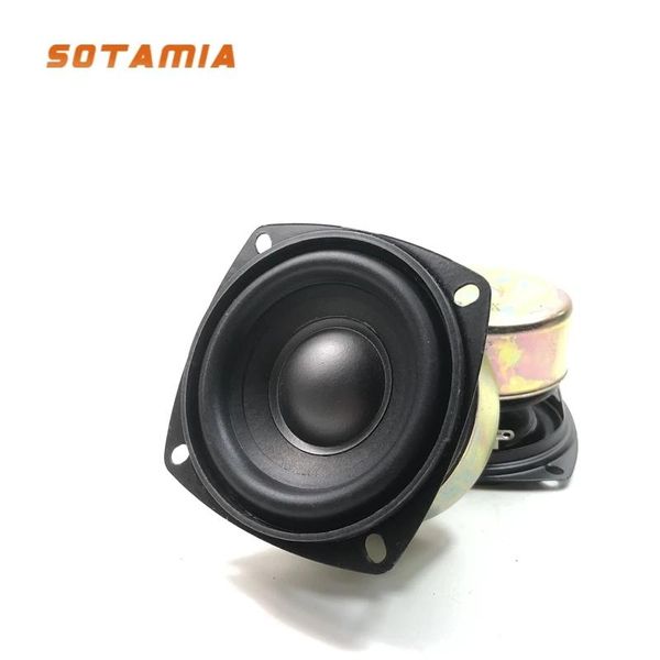 Колонки SOTAMIA 2 шт. 3-дюймовый полночастотный динамик 4 8 Ом 30 Вт аудио домашний усилитель звука Громкоговоритель компьютерные книжные полочные колонки