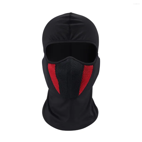 Capacetes de motocicleta Balaclava Moto Face Máscara Ciclismo Bicicleta Escudo Paintball Capacete Exército Capa Full Summer