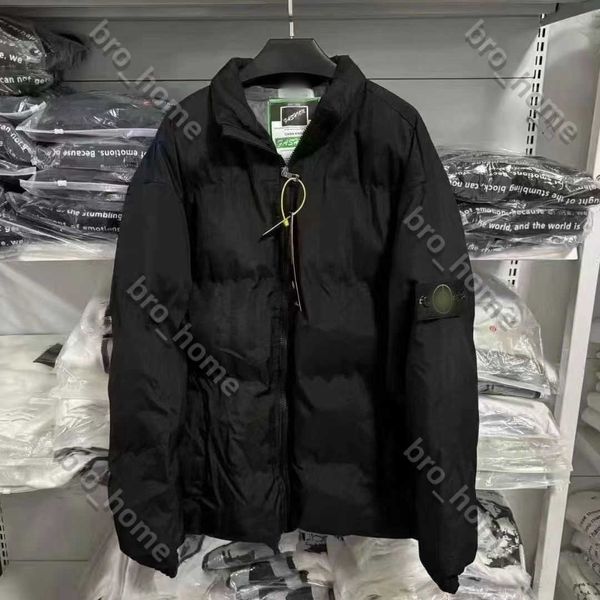 New Mens Goose Down Jackets Stones-Ilhas Jaqueta Jaqueta de Inverno Alta Versão o Metal Nylon À Prova D 'Água Homens Mulheres Casais Lazer Designer CP Companys Jacket YHC3