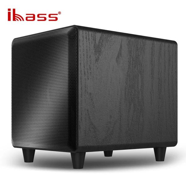 Alto-falantes Bocinas Bluetooth Ibass 10 polegadas 300W Subwoofer ativo Home Theater Portátil Computador Alto-falante Transmissão Digital TV Alto-falante