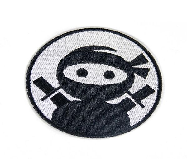 Toppe ricamate Ninja Nozioni di cucito Guerriero Iron On Patch per abbigliamento Camicie Cappelli Design personalizzato5298485