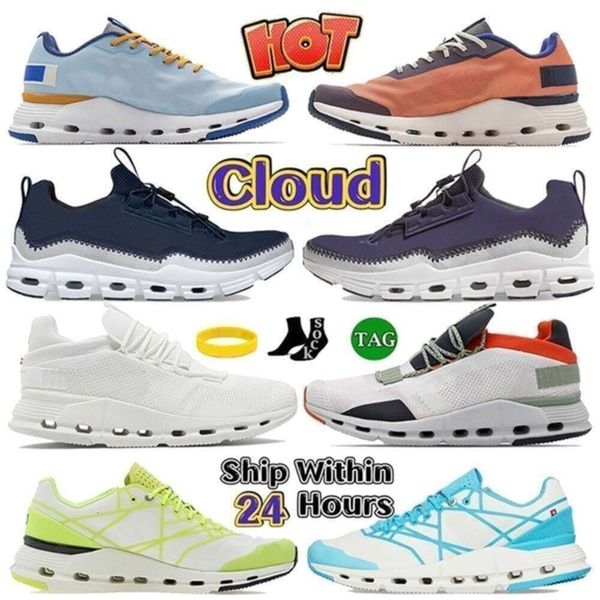 обувь Мужская дизайнерская обувь Cloudnova Running Z5 Shoe Мужчины Женщины Cloudaway Спортивные кроссовки Тройной белый черный голубой Арктический сплав Терракотовый лес Ic