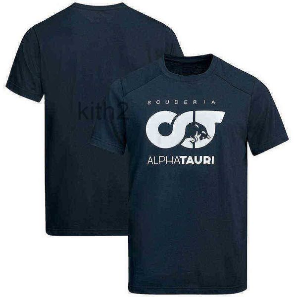 Sommer T-shirt Männer Scuderia Alpha Tauri Team T-shirt Formel Eins Uniform Racing Anzug F1 Moto T Radfahren Jersey Kleidung 57L8