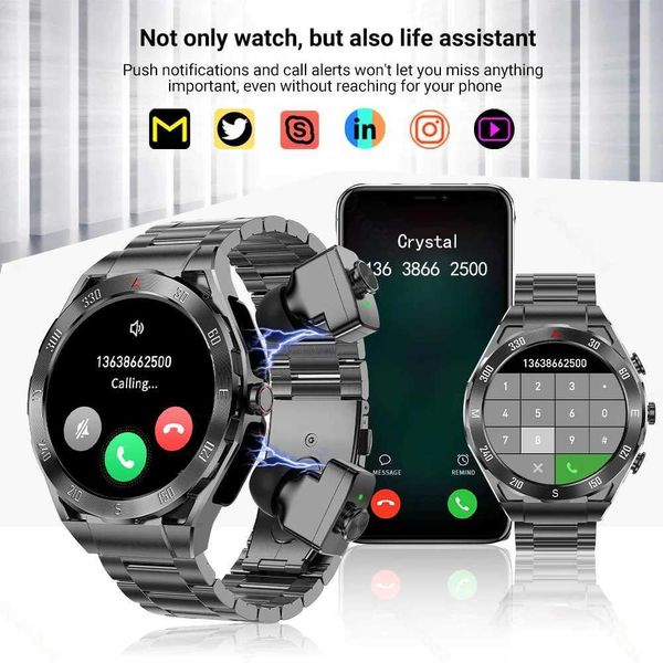 Intelligente Uhren 2024 Neue AMOLED Smart Watch Männer Frauen Bluetooth Anruf 4 GB Lokale Musik Wiedergabe HD Aufnahme Wasserdichte Smartwatch Für Android iOSL2401