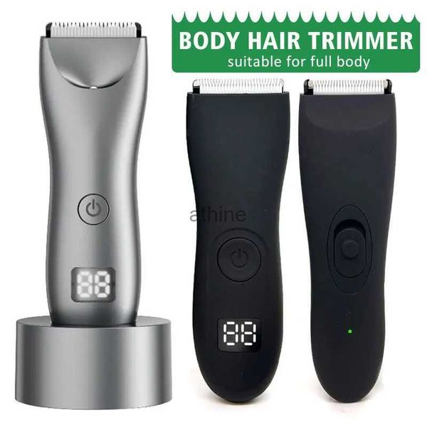 Depiladores profissionais máquina de cortar cabelo recarregável barba máquina de corte de cabelo barbeador elétrico para o cabelo do corpo barbear segurança navalha yq240120