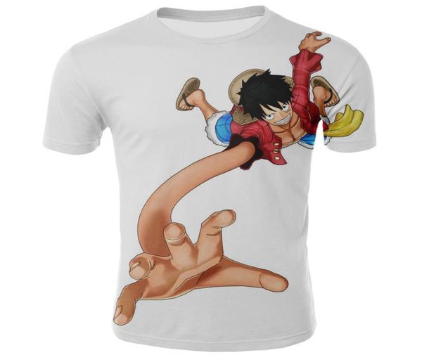 Yeni Yaz Üstleri Klasik Anime T Shirt Menwomen One Piece Roronoa Zoro 3d Baskı Tshirts Sıradan Harajuku Tarz Tshirt Streetwear1702723