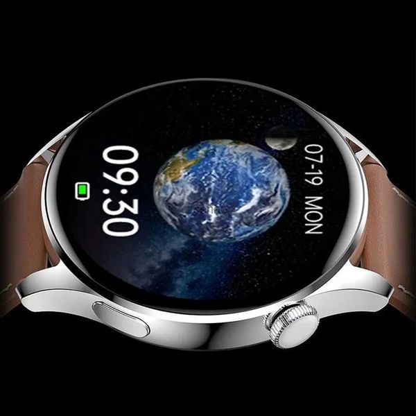 Relógios inteligentes Novo GT5 Smart Watch Homens Respondem Chamada Rastreador de Fitness Carregamento Sem Fio NFC Mulheres Smartwatch Presente Para Huawei Phone iOS PK GT3 Pro