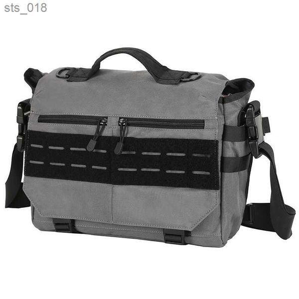 Outdoor-Taschen 15,6 Zoll Militär Laptop Tasche Taktische Messenger Taschen Computer Rucksack Gürtel Shouder Camping Outdoor Sport Armee Reise Fanny PackH24119