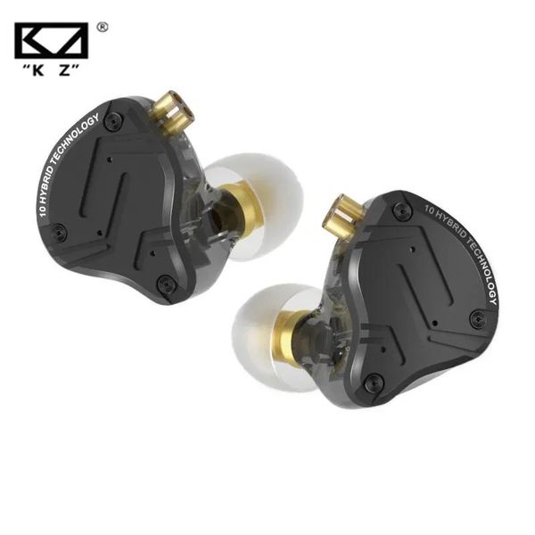 Cuffie KZ ZS10 PRO X HIFI Bass Metal Earphone Ibrido Auricolare Sport Sport Earbeli auricolari KZ ZSN PRO AS16 PRO AS12 ZSX ZEX