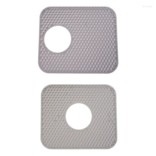 Set di accessori da bagno Tappetino protettivo per lavello da cucina Accessori in silicone resistente al calore