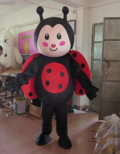 2019 Costume mascotte coccinella adulta di alta qualità da indossare per adulti6571276