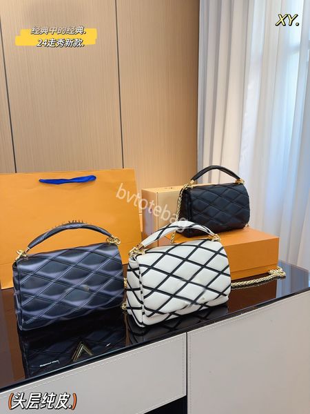 2024 sacos de noite de luxo meia lua v sacos de ombro sacola de couro designer mulheres tote bolsas de embreagem bolsas hobos 22 * 9 * 15cm com caixa