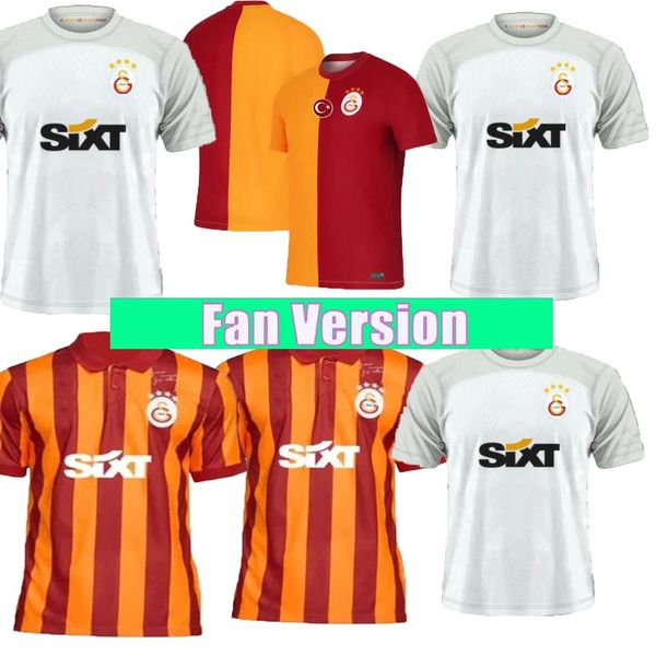 2023 2024 FALCAO Galatasaray SK camisas de futebol fãs 23 24 Turquia Super Lig DeAndre Yedlin Fernandes Mostafa Mohamed Marcelo Saracchi camisa de futebol