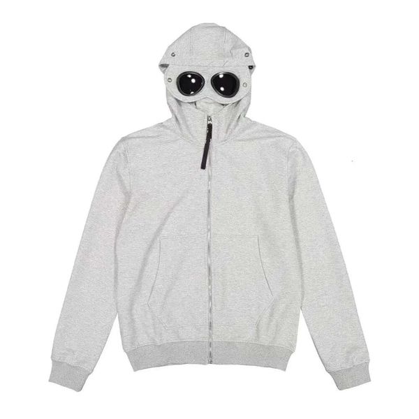 Sweatshirts Saf Euro-Amerikan Basit Kişilik Trendi Trail Sıhhi Kıyafetler Ceket Şapka Gözlükleri Fermuar Hoodie Mens Hoodies 26
