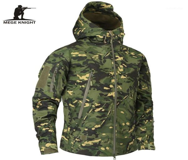 Mege Marke Kleidung Herbst Männer Camouflage Fleece Jacke Armee Taktische Kleidung Multicam Männlichen Camouflage Windjacken Clothing18808852