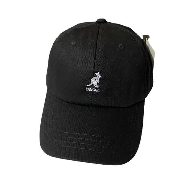 Boné de beisebol Kangol, boné pontudo bordado moderno e versátil, viseira de proteção solar casual, chapéu de sol